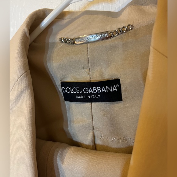 Dolce & Gabbana Beige Suit with Pants - Picture 5 of 5